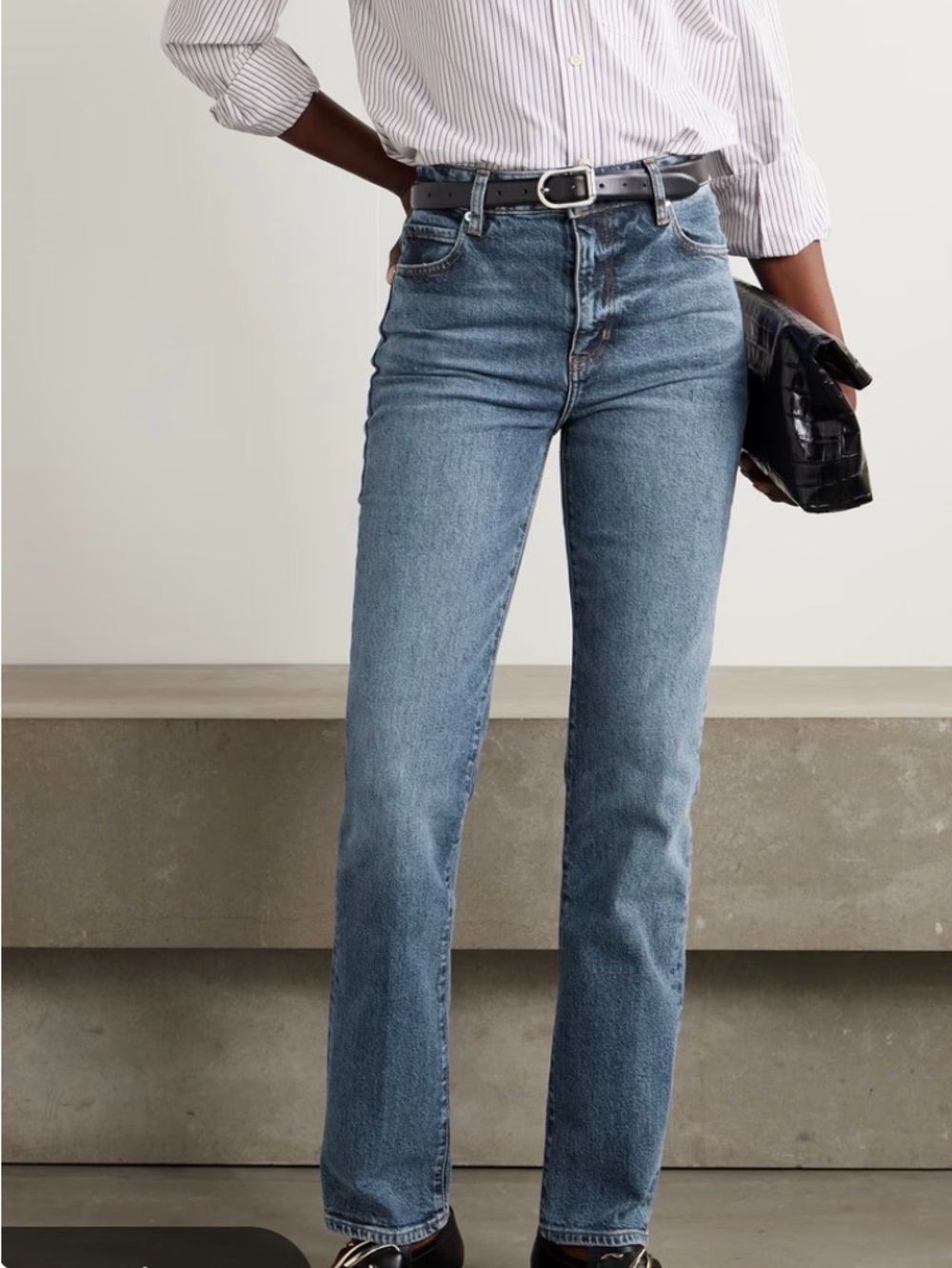 Frame High Rise The Ruler Jeans NWT